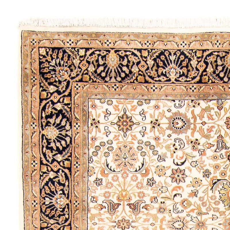 インド カシャーン 絨毯 242x170cm - オリエンタル絨毯
