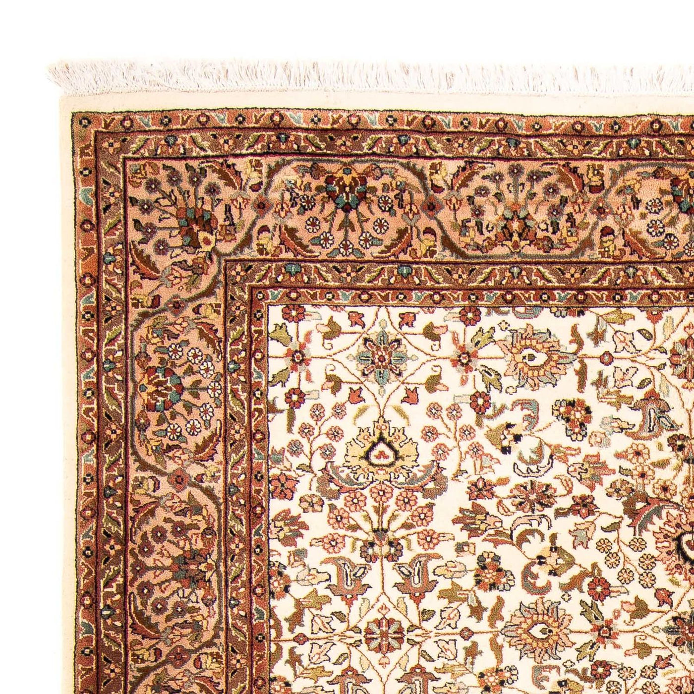 インド カシャーン 絨毯 235x175cm - オリエンタル絨毯