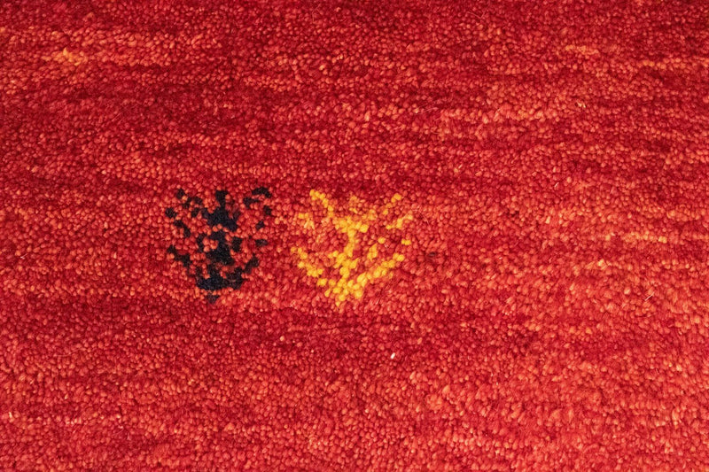 ペルシャギャベ 絨毯 140x100cm - ペルシャウールラグ