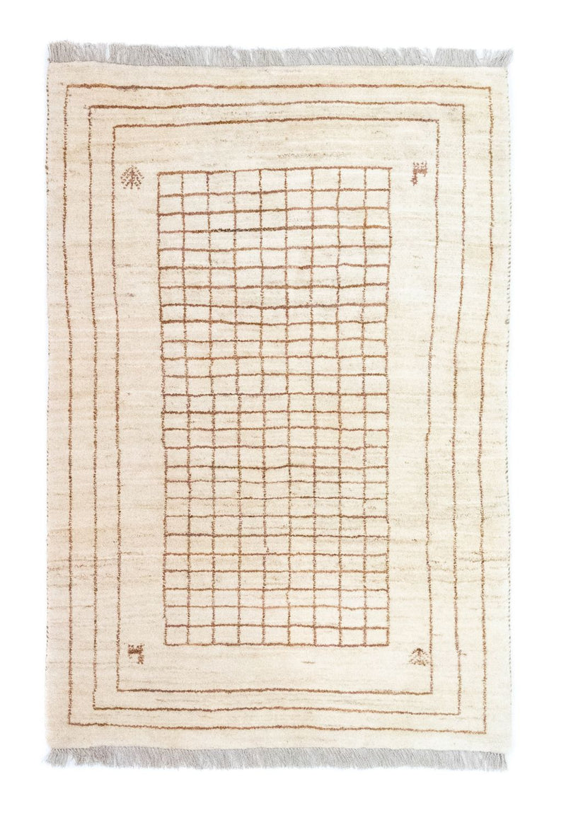 ペルシャギャベ 絨毯 145x100cm - ペルシャウールラグ