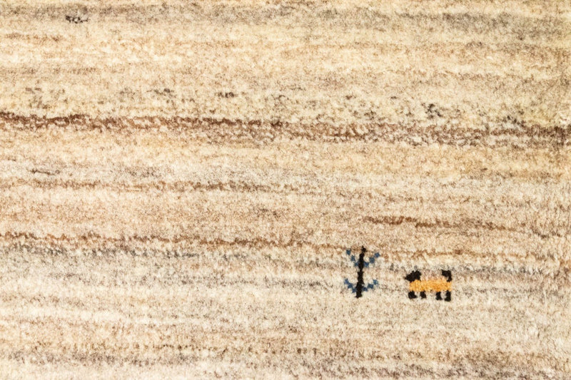 ペルシャギャベ 絨毯 129x74cm - ペルシャウールラグ