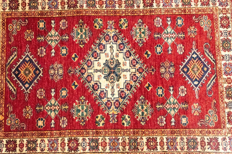 カザック 絨毯 126x87cm - オリエンタル絨毯
