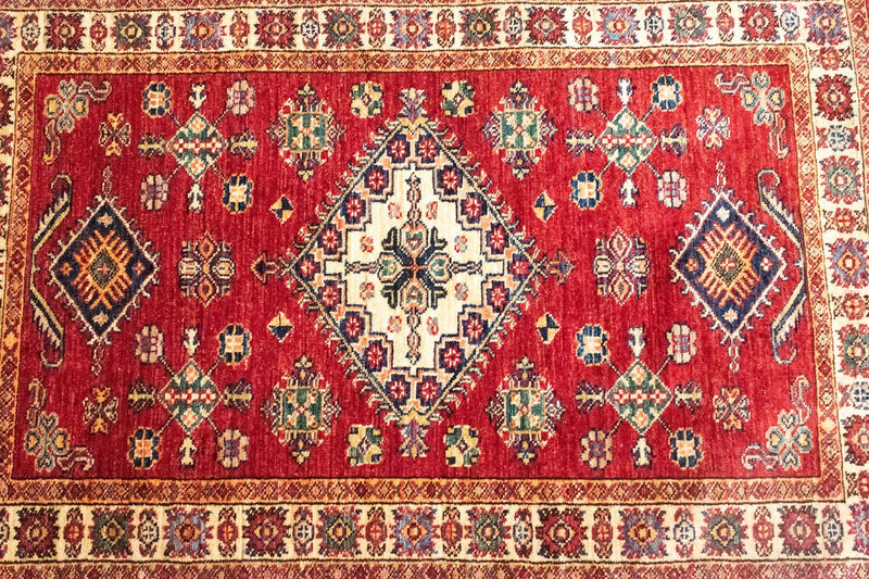カザック 絨毯 124x82cm - オリエンタル絨毯