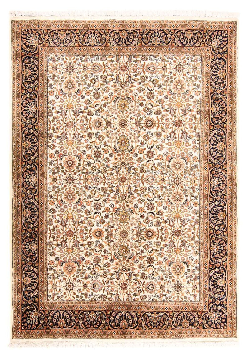 インド カシャーン 絨毯 243x172cm - オリエンタル絨毯