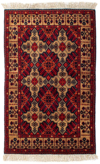 アフガン絨毯 144x98cm - オリエンタル絨毯 – product image