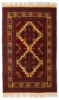 アフガン絨毯 145x93cm - オリエンタル絨毯 – product image