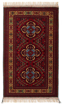 アフガン絨毯 145x93cm - オリエンタル絨毯 – product image