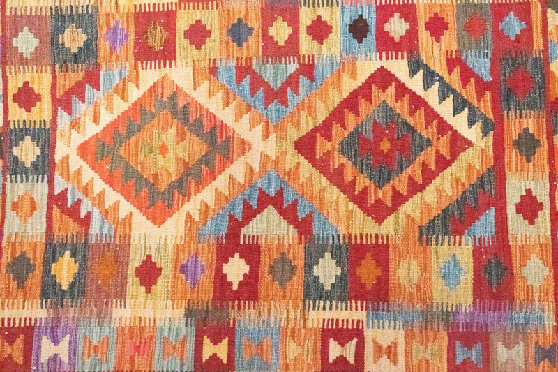 キリム アフガン 絨毯 151x106cm