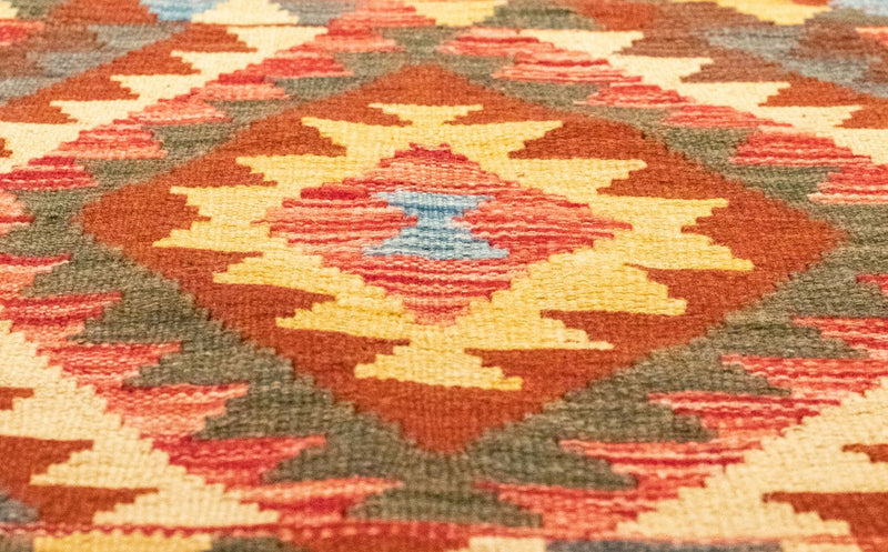 キリム アフガン 絨毯 192x104cm