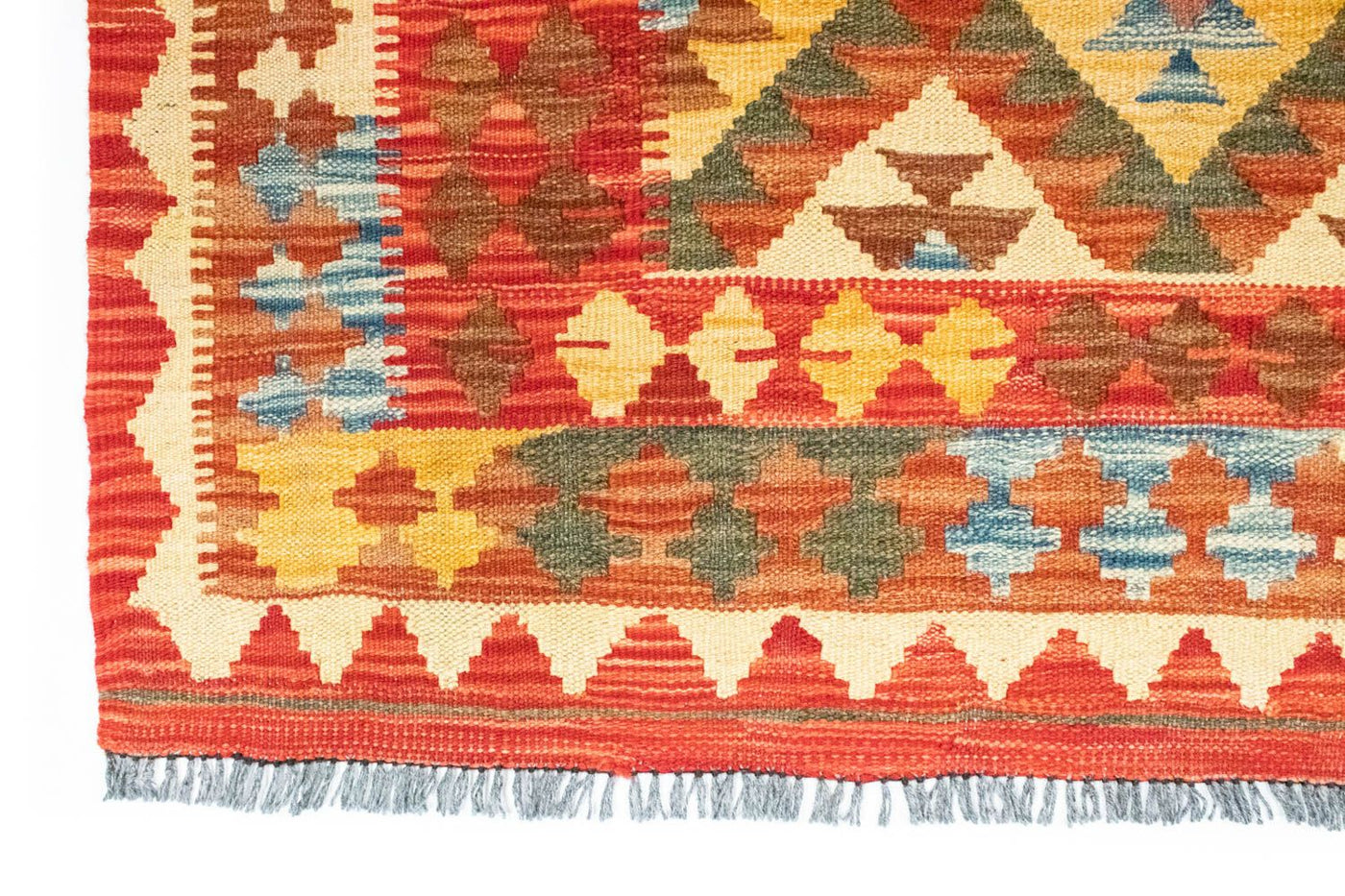 キリム アフガン 絨毯 190x99cm