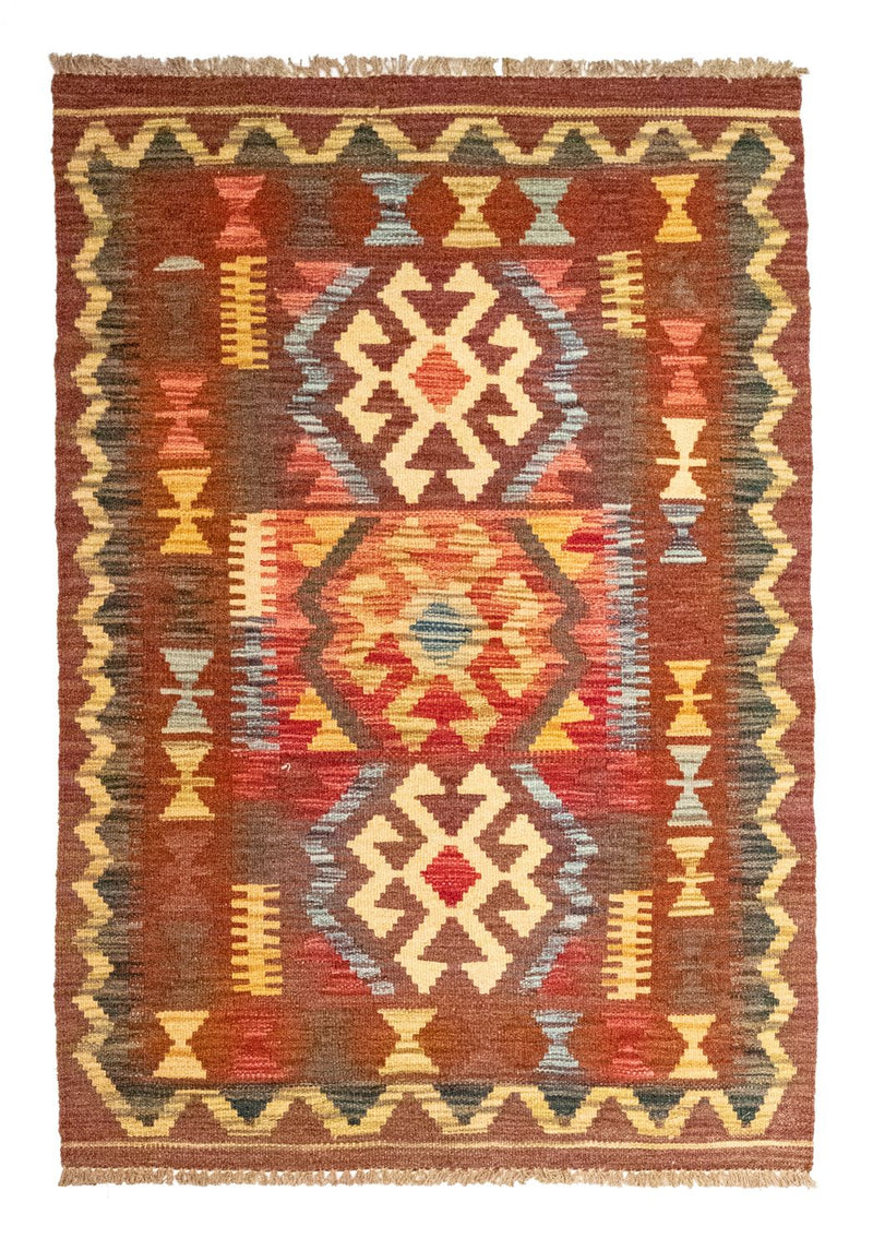キリム アフガン 絨毯 119x82cm