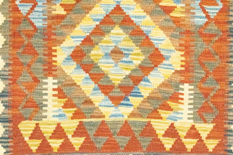 キリム アフガン 絨毯 117x78cm