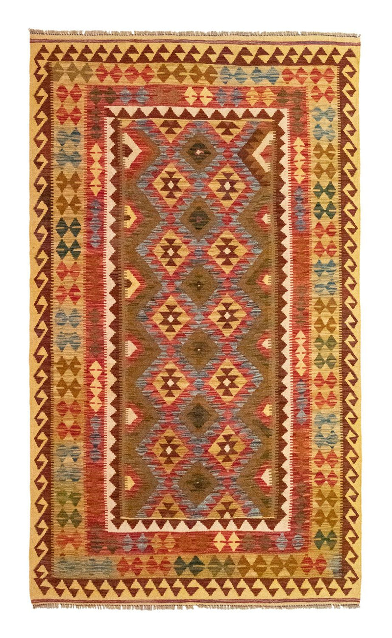 キリム アフガン 絨毯 256x151cm