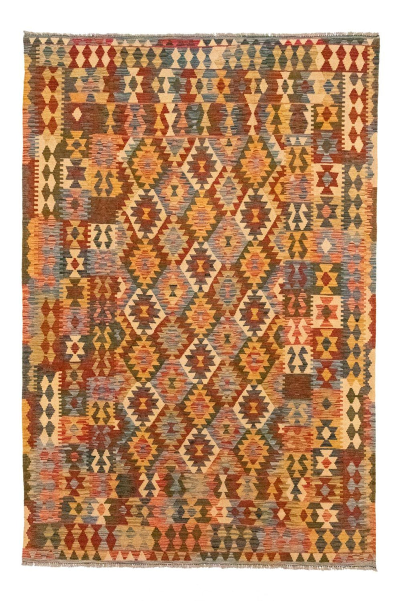 キリム アフガン 絨毯 298x198cm