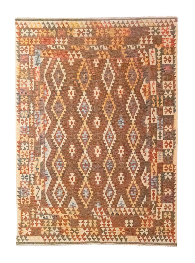 キリム アフガン 絨毯 295x202cm