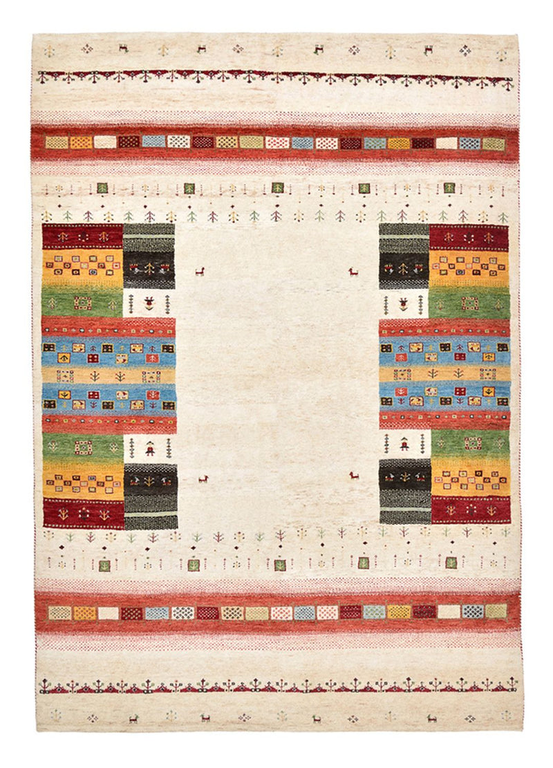 インド ロリバフト 絨毯 240x171cm - ウールラグ
