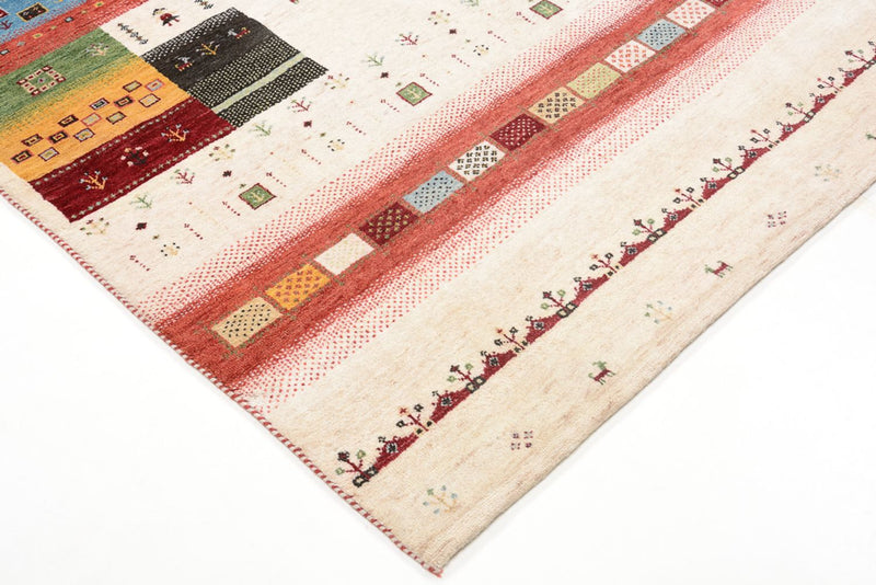 インド ロリバフト 絨毯 240x171cm - ウールラグ