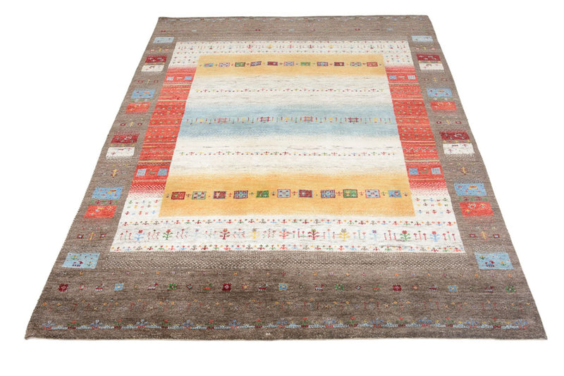 インド ロリバフト 絨毯 203x146cm - ウールラグ