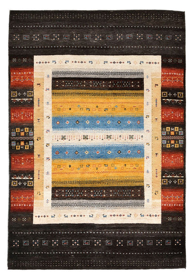 インド ロリバフト 絨毯 143x212cm - ウールラグ