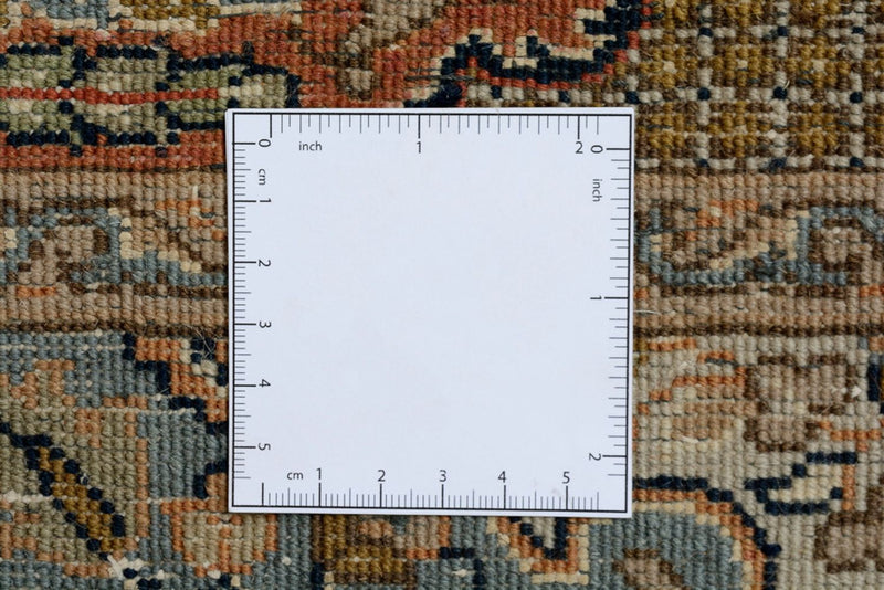 インド ゴム 絨毯 306x211cm - オリエンタル絨毯