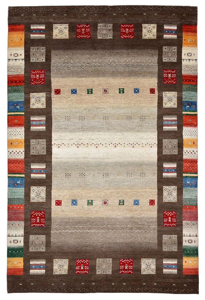 インド ロリバフト 絨毯 308x203cm - ウールラグ