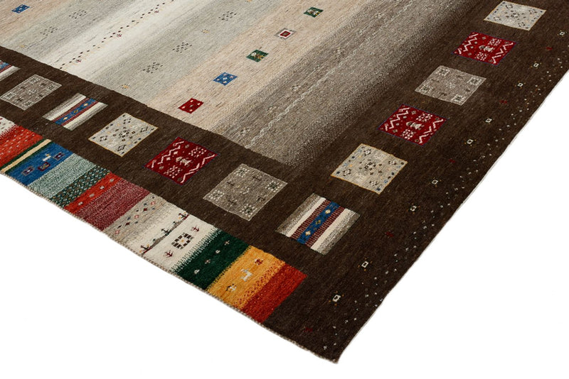 インド ロリバフト 絨毯 308x203cm - ウールラグ