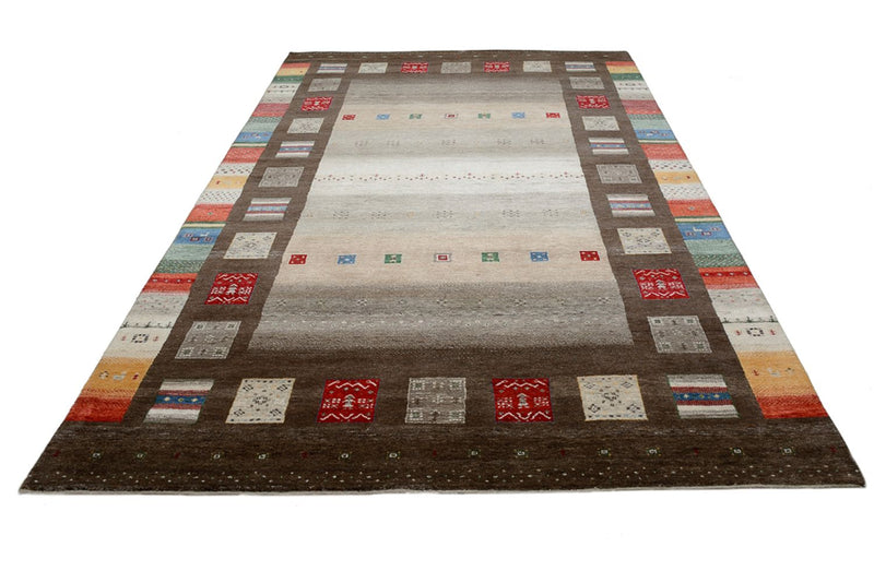 インド ロリバフト 絨毯 308x203cm - ウールラグ
