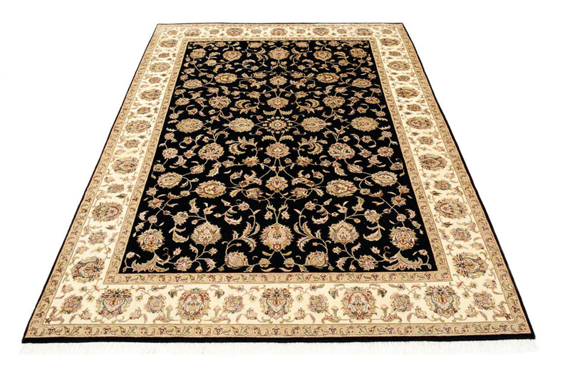 インド タブリーズ 絨毯 214x155cm - オリエンタル絨毯