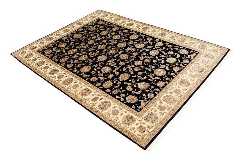 インド タブリーズ 絨毯 214x155cm - オリエンタル絨毯