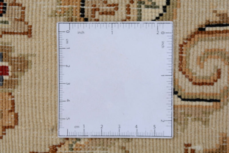 インド タブリーズ 絨毯 307x215cm - オリエンタル絨毯
