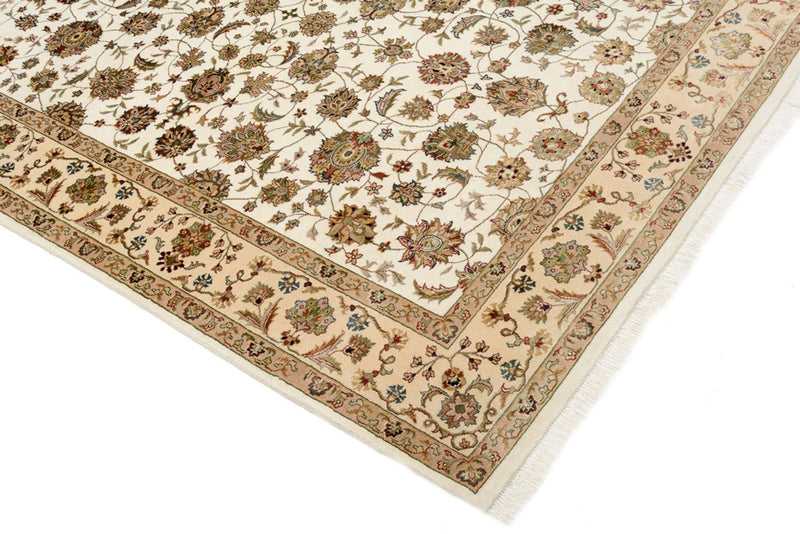 インド タブリーズ 絨毯 210x153cm - オリエンタル絨毯