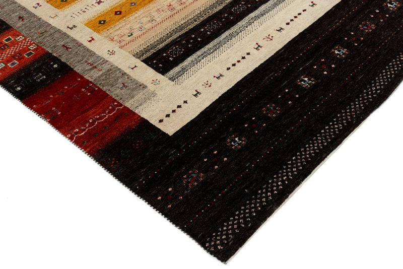 インド ロリバフト 絨毯 240x166cm - ウールラグ