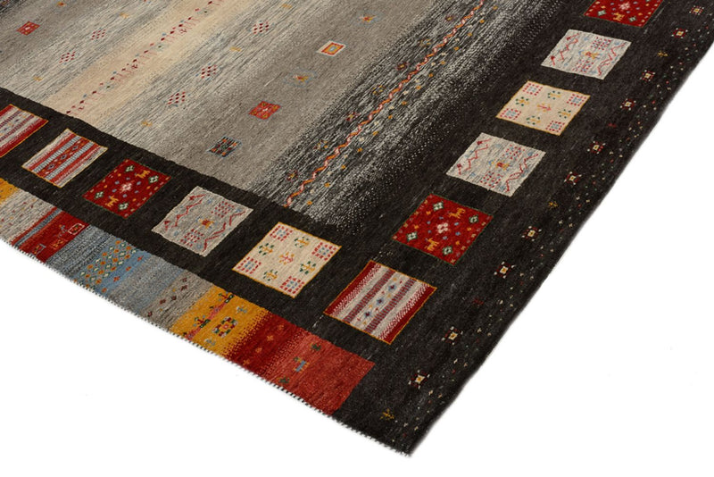 インド ロリバフト 絨毯 251x173cm - ウールラグ