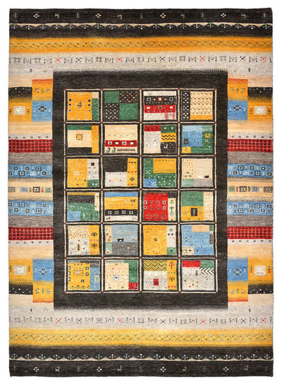 インド ロリバフト 絨毯 173x239cm - ウールラグ