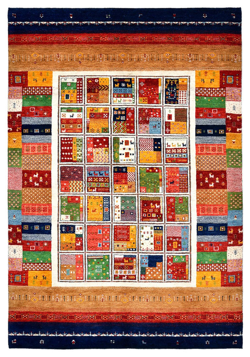インド ロリバフト 絨毯 245x170cm - ウールラグ
