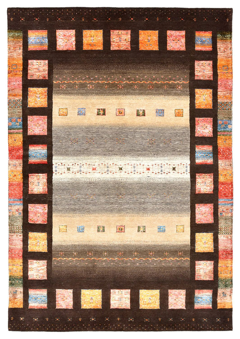 インド ロリバフト 絨毯 249x174cm - ウールラグ