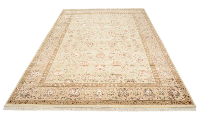インド タブリーズ 絨毯 305x217cm - オリエンタル絨毯