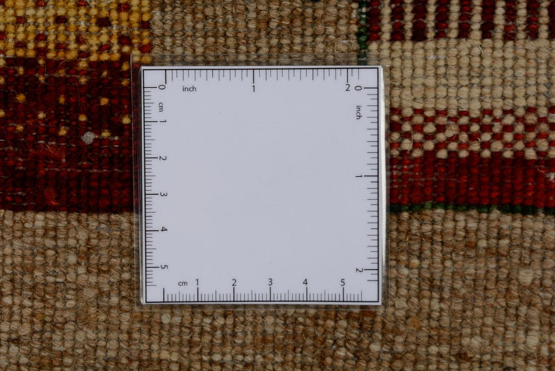 インド ロリバフト 絨毯 203x201cm - ウールラグ