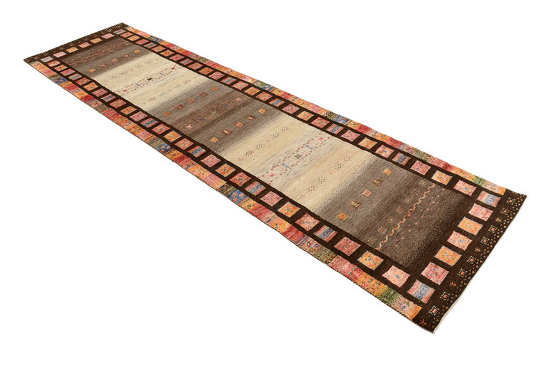インド ロリバフト 絨毯 306x80cm - ウールラグ