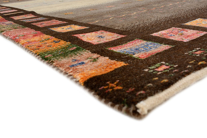 インド ロリバフト 絨毯 306x80cm - ウールラグ
