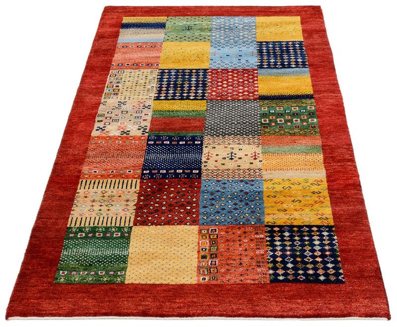 インド ロリバフト 絨毯 163x96cm - ウールラグ