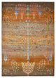 インド ロリバフト 絨毯 244x174cm - ウールラグ