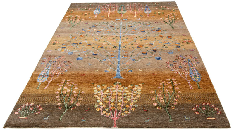 インド ロリバフト 絨毯 244x174cm - ウールラグ