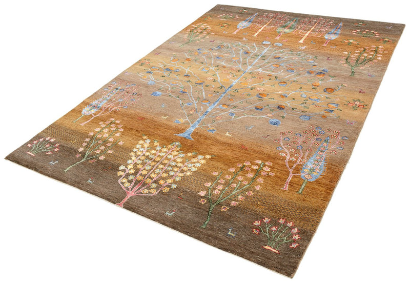 インド ロリバフト 絨毯 244x174cm - ウールラグ