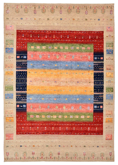 インド ロリバフト 絨毯 173x244cm - ウールラグ