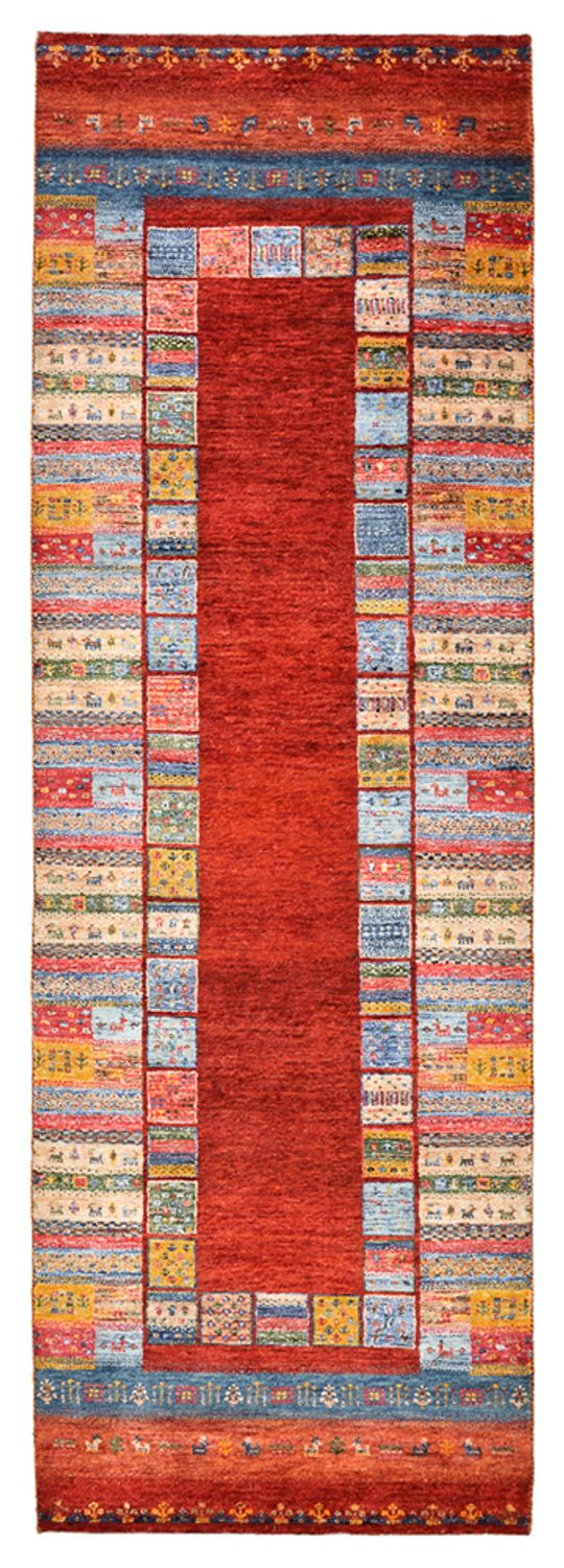 インド ロリバフト 絨毯 249x82cm - ウールラグ