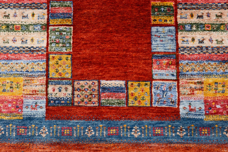 インド ロリバフト 絨毯 249x82cm - ウールラグ