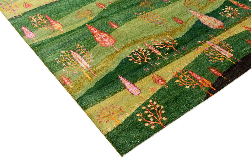 インド ロリバフト 絨毯 247x172cm - ウールラグ