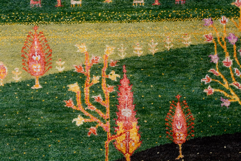 インド ロリバフト 絨毯 247x172cm - ウールラグ