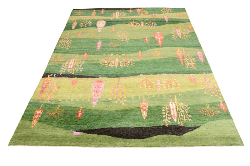 インド ロリバフト 絨毯 247x172cm - ウールラグ